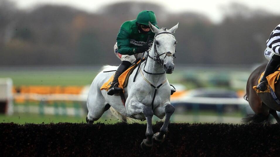 Daryl Jacob rides Bristol de Mai in the 2020 Betfair Chase